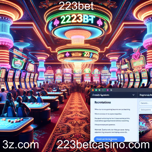 Explorando a Seção de Perguntas Frequentes do 223bet
