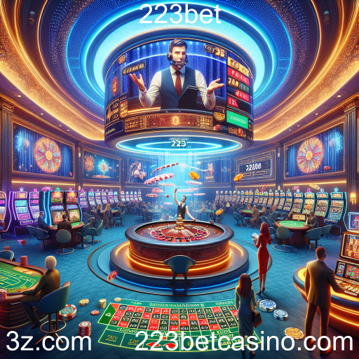 A Experiência do Cassino Ao Vivo no 223bet